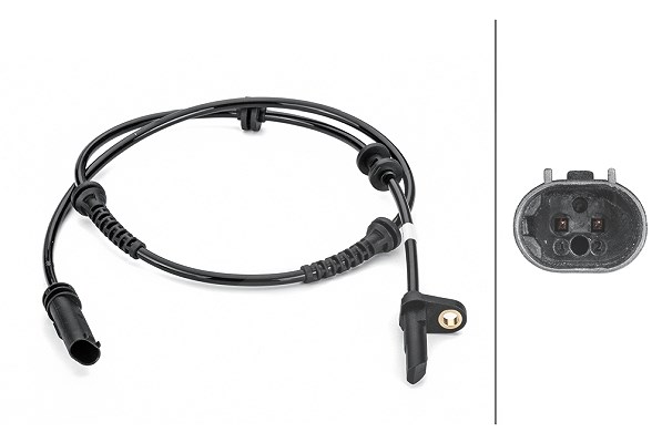 Hella Sensor, Raddrehzahl [Hersteller-Nr. 6PU012806-461] für BMW