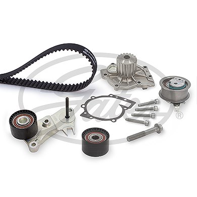 Gates Wasserpumpe + Zahnriemensatz [Hersteller-Nr. KP15686XS-1] für Volvo