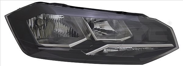 Tyc Hauptscheinwerfer [Hersteller-Nr. 20-16445-05-2] für VW