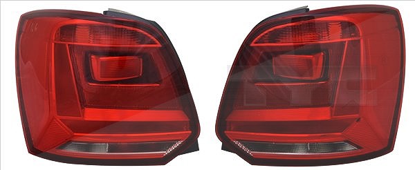 Tyc Heckleuchte [Hersteller-Nr. 11-12605-01-2] für VW