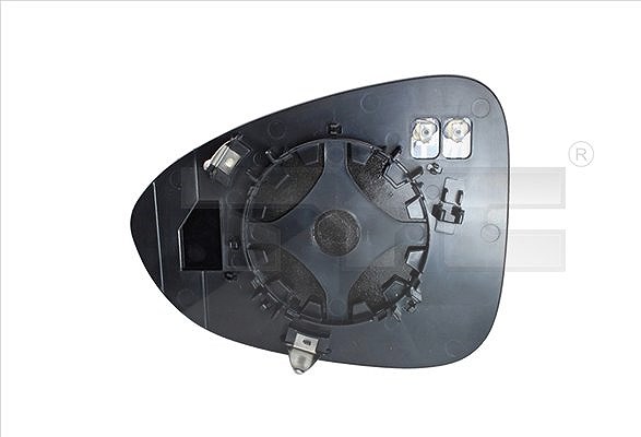 Tyc Spiegelglas, Außenspiegel [Hersteller-Nr. 325-0192-1] für Opel
