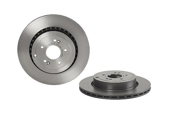 Brembo 1x Bremsscheibe [Hersteller-Nr. 09.D028.11] für Kia, Genesis