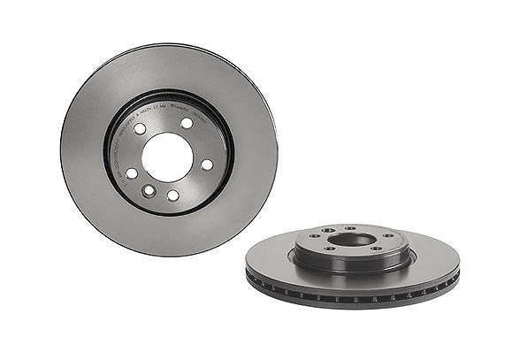 Brembo 1x Bremsscheibe [Hersteller-Nr. 09.C636.11] für VW