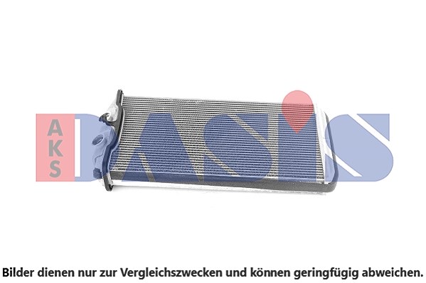 Aks Dasis Wärmetauscher, Innenraumheizung [Hersteller-Nr. 409012N] für Iveco
