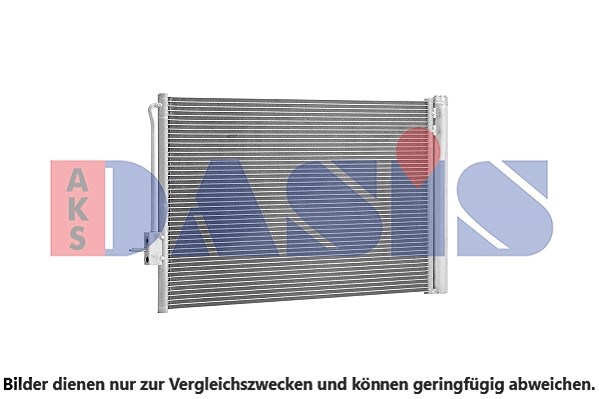 Aks Dasis Kondensator, Klimaanlage [Hersteller-Nr. 152057N] für Opel