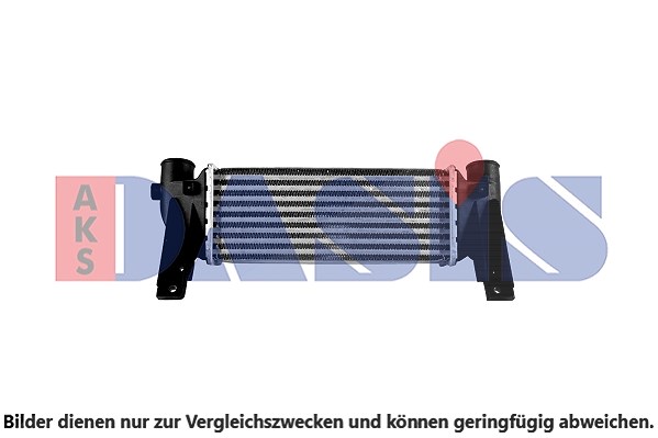 Aks Dasis Ladeluftkühler [Hersteller-Nr. 097028N] für Ford