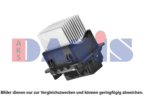 Aks Dasis Widerstand, Innenraumgebläse [Hersteller-Nr. 188087N] für Renault, Peugeot, Citroën