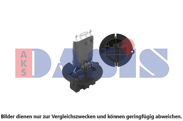 Aks Dasis Widerstand, Innenraumgebläse [Hersteller-Nr. 068090N] für Citroën, Peugeot
