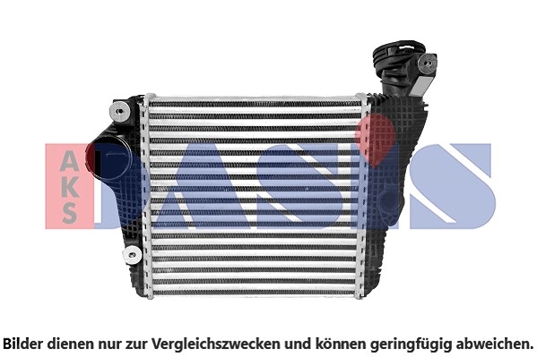 Aks Dasis Ladeluftkühler [Hersteller-Nr. 177024N] für Porsche