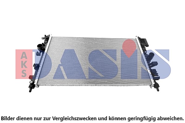 Aks Dasis Kühler, Motorkühlung [Hersteller-Nr. 150145N] für Opel