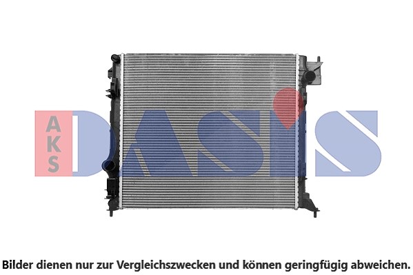 Aks Dasis Kühler, Motorkühlung [Hersteller-Nr. 180122N] für Renault