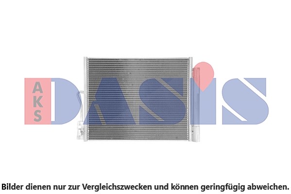 Aks Dasis Kondensator, Klimaanlage [Hersteller-Nr. 152058N] für Opel