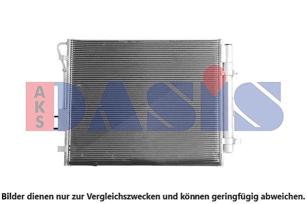 Aks Dasis Kondensator, Klimaanlage [Hersteller-Nr. 562066N] für Kia