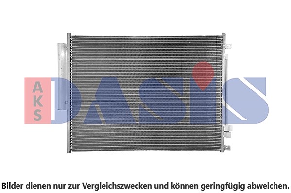 Aks Dasis Kondensator, Klimaanlage [Hersteller-Nr. 082062N] für Alfa Romeo