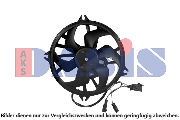 Aks Dasis Lüfter, Motorkühlung [Hersteller-Nr. 068086N] für Peugeot, Citroën