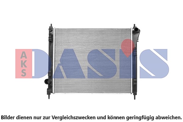 Aks Dasis Kühler, Motorkühlung [Hersteller-Nr. 070206N] für Nissan