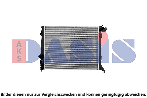 Aks Dasis Kühler, Motorkühlung [Hersteller-Nr. 180119N] für Renault