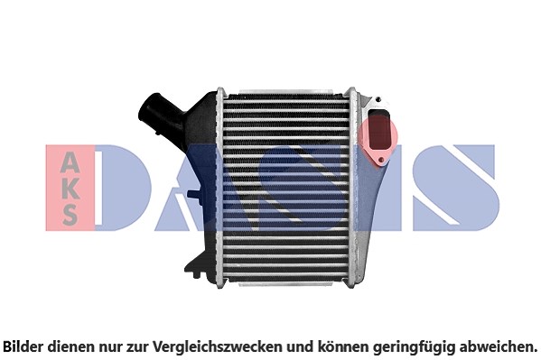 Aks Dasis Ladeluftkühler [Hersteller-Nr. 107003N] für Honda
