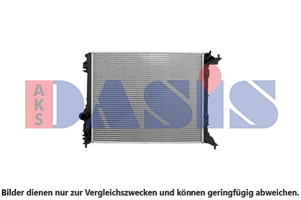 Aks Dasis Kühler, Motorkühlung [Hersteller-Nr. 180121N] für Renault