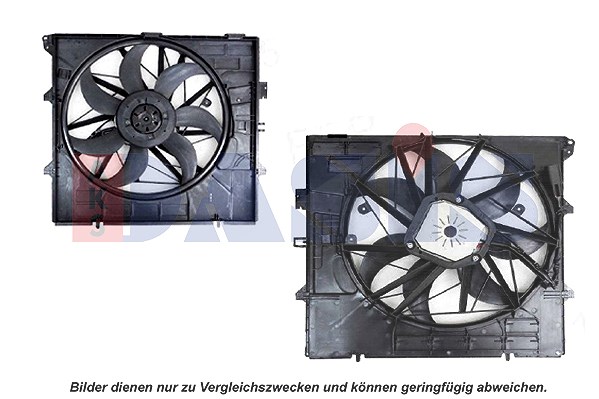 Aks Dasis Lüfter, Motorkühlung [Hersteller-Nr. 058091N] für BMW