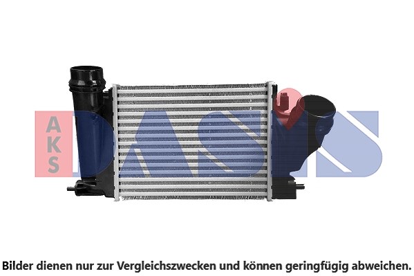 Aks Dasis Ladeluftkühler [Hersteller-Nr. 187049N] für Renault