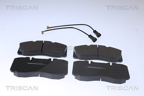 Triscan Bremsbelagsatz, Scheibenbremse [Hersteller-Nr. 811015076] für Iveco