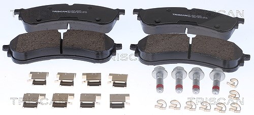 Triscan Bremsbelagsatz, Scheibenbremse [Hersteller-Nr. 811029189] für Man, VW
