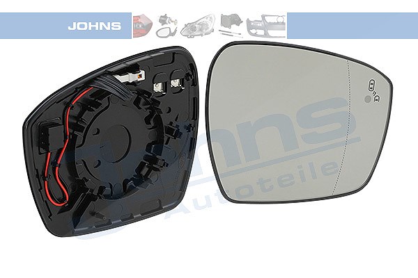 Johns Spiegelglas, Außenspiegel [Hersteller-Nr. 327638-83] für Ford