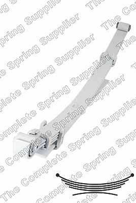 Lesjöfors Federnpaket [Hersteller-Nr. 6159213] für Fiat, Mitsubishi