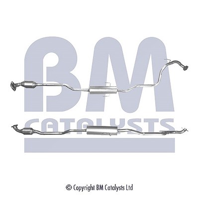 Bm Catalysts Katalysator [Hersteller-Nr. BM92279H] für Toyota