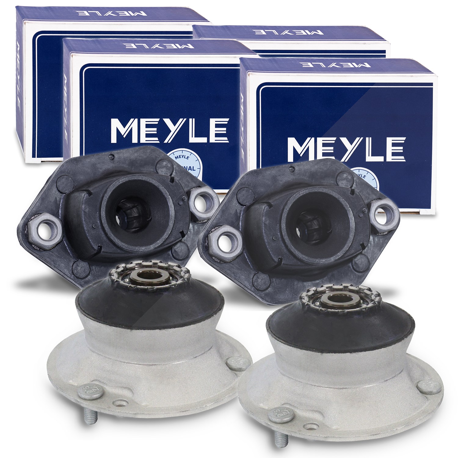 Meyle 4x Domlager vorne+hinten [Hersteller-Nr. 40280075] für BMW