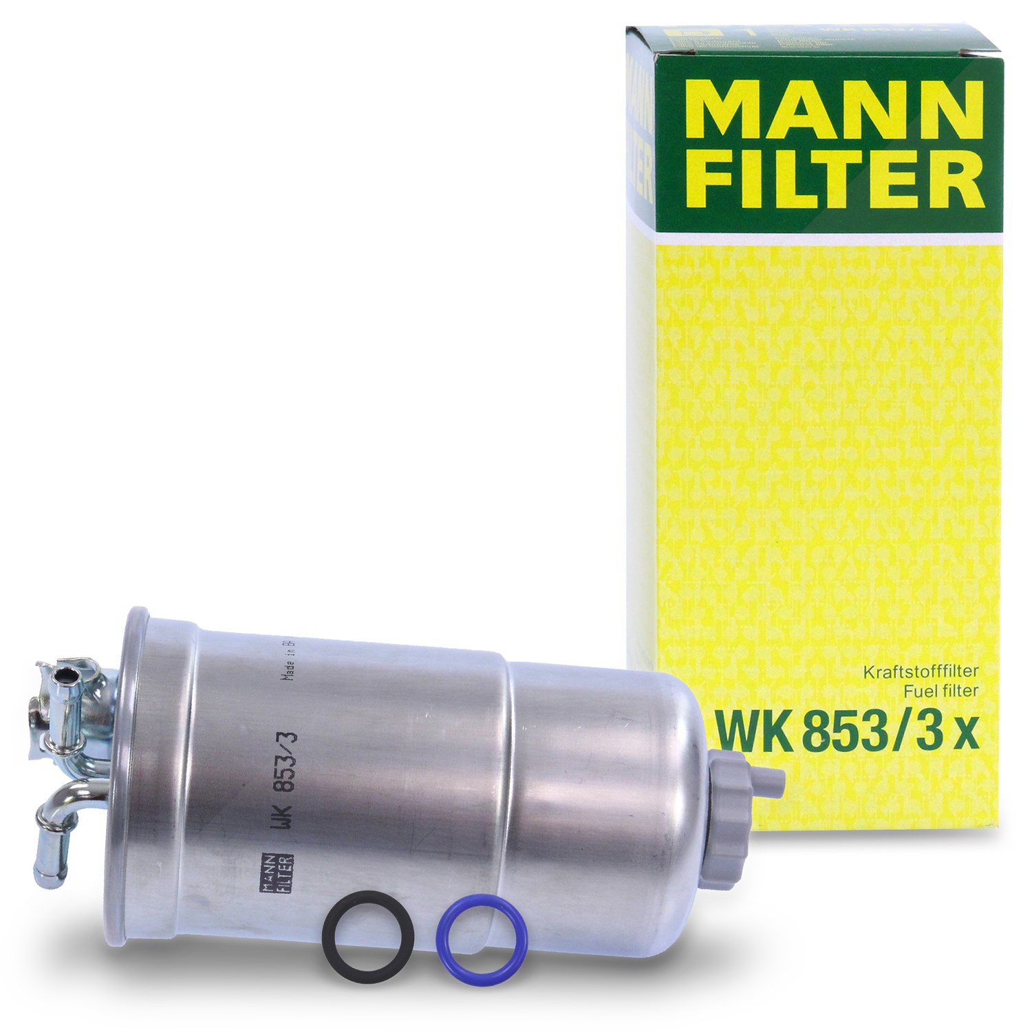Mann-filter Kraftstofffilter [Hersteller-Nr. WK853/3x] für Audi, Skoda, VW, Seat