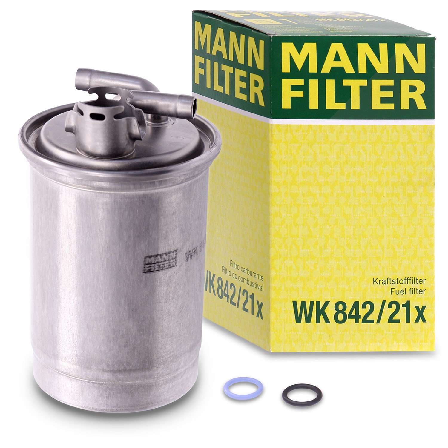 Mann-filter Kraftstofffilter [Hersteller-Nr. WK842/21x] für Audi