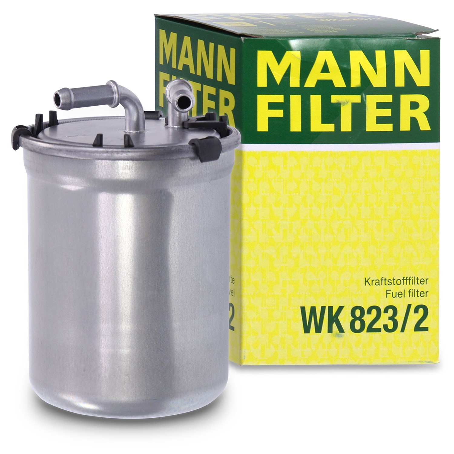 Mann-filter Kraftstofffilter [Hersteller-Nr. WK823/2] für Audi, Skoda, Seat, VW
