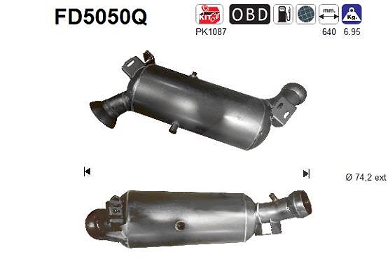 Fppl Ruß-/Partikelfilter, Abgasanlage [Hersteller-Nr. FSD7953] für Mercedes-Benz