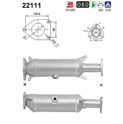 Fppl Katalysator [Hersteller-Nr. CB32310] für Honda
