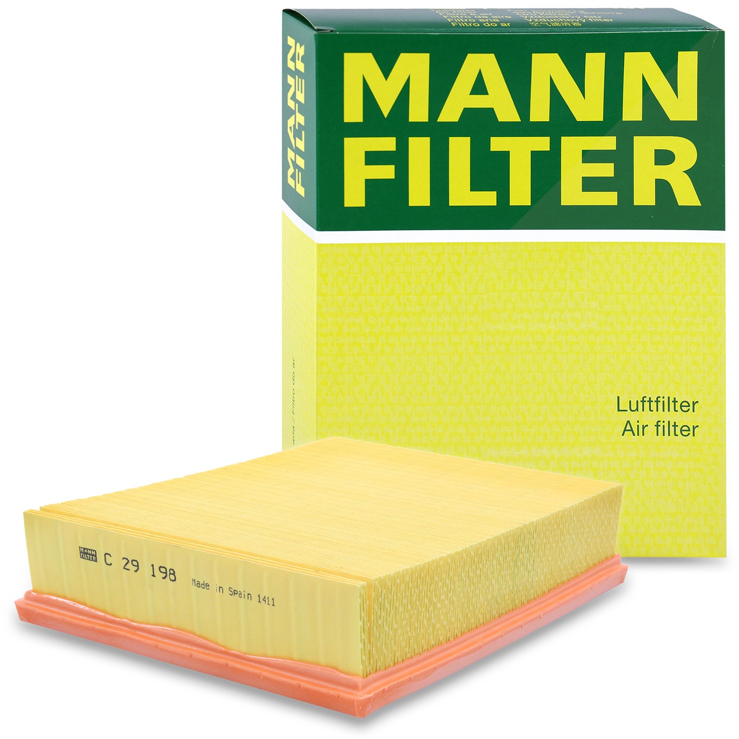Mann-filter Luftfilter [Hersteller-Nr. C29198] für VW
