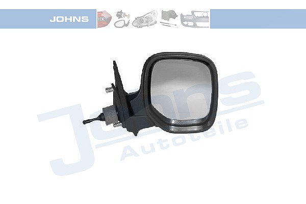 Johns Außenspiegel rechts (Beifahrerseite) konvex [Hersteller-Nr. 233138-1] für Citroën, Peugeot
