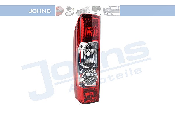 Johns Heckleuchte links (Fahrerseite), Blinker glasklar [Hersteller-Nr. 304487-1] für Peugeot, Fiat, Citroën