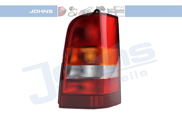 Johns Heckleuchte rechts (Beifahrerseite), Blinker gelb [Hersteller-Nr. 504188-1] für Mercedes-Benz
