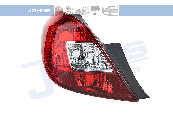 Johns Heckleuchte, Blinker weiß, ohne Lampenträger [Hersteller-Nr. 555787-15] für Opel