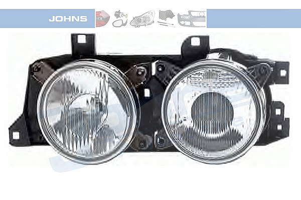 Johns Scheinwerfer H1/H1 ohne Stellmotor [Hersteller-Nr. 201509] für BMW