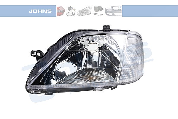 Johns Scheinwerfer H4 ohne Stellmotor elektr. LWR [Hersteller-Nr. 251109] für Dacia