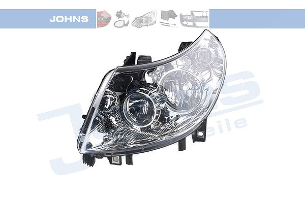 Johns Scheinwerfer H7/H1 mit Stellmotor für LWR [Hersteller-Nr. 304409] für Citroën, Peugeot, Fiat