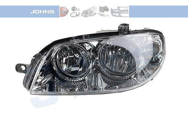 Johns Scheinwerfer H7/H1 ohne Stellmotor für LWR [Hersteller-Nr. 301809-8] für Fiat