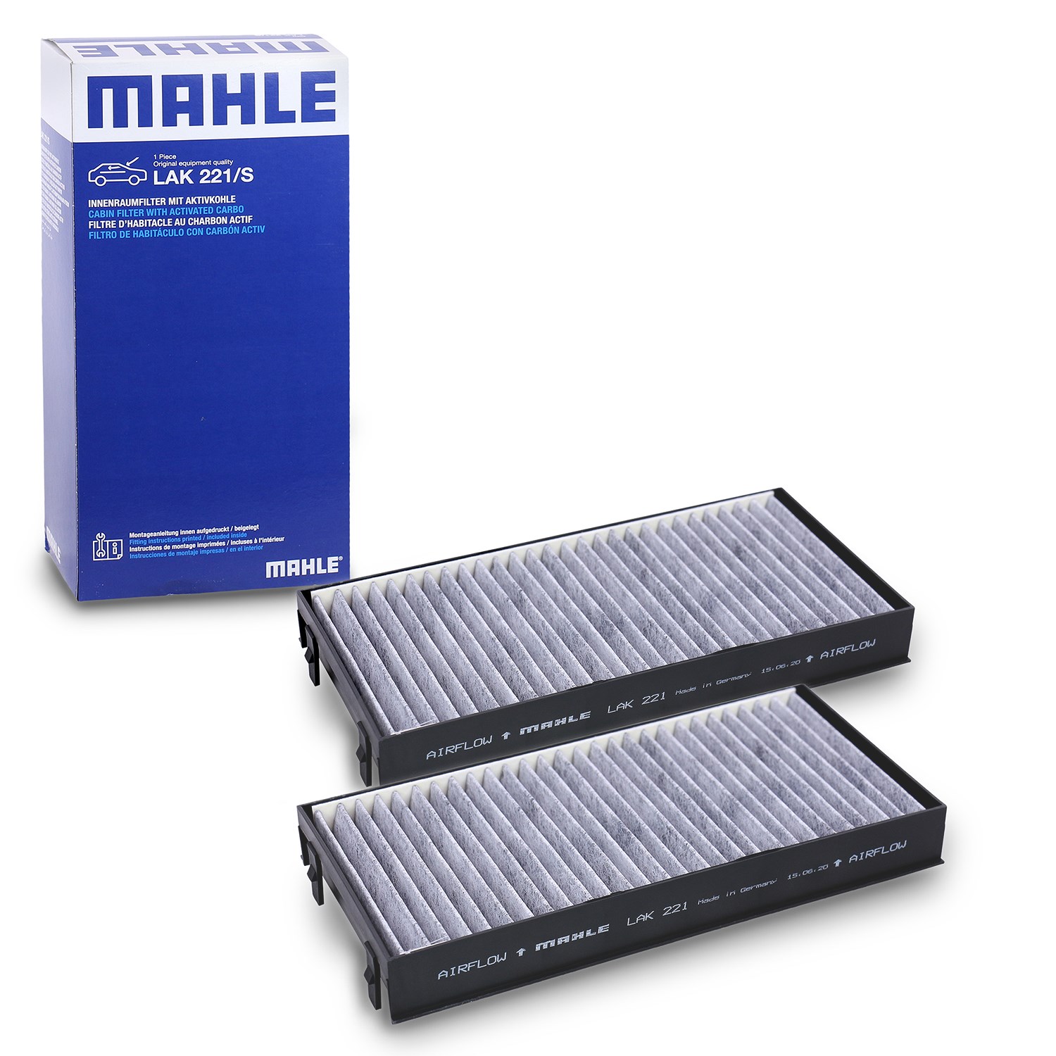Mahle Filter, Innenraumluft [Hersteller-Nr. LAK221/S] für BMW