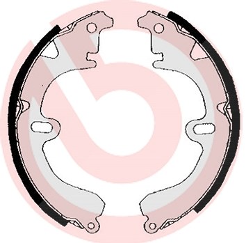 Brembo Bremsbackensatz [Hersteller-Nr. S83506] für Toyota