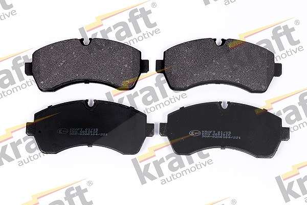 Kraft Automotive Bremsbelagsatz, Scheibenbremse [Hersteller-Nr. 6001016] für VW, Mercedes-Benz