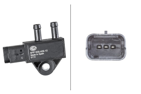 Hella Sensor, Abgasdruck [Hersteller-Nr. 6PP009409-101] für Ds, Vauxhall, Fiat, Peugeot, Opel, Mini, Citroën