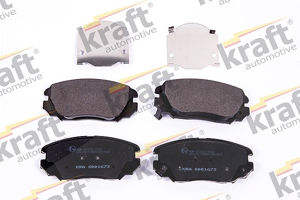 Kraft Automotive Bremsbelagsatz, Scheibenbremse [Hersteller-Nr. 6001673] für Opel